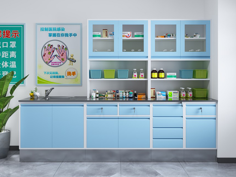 医院诊所家具诊疗处置室处置柜